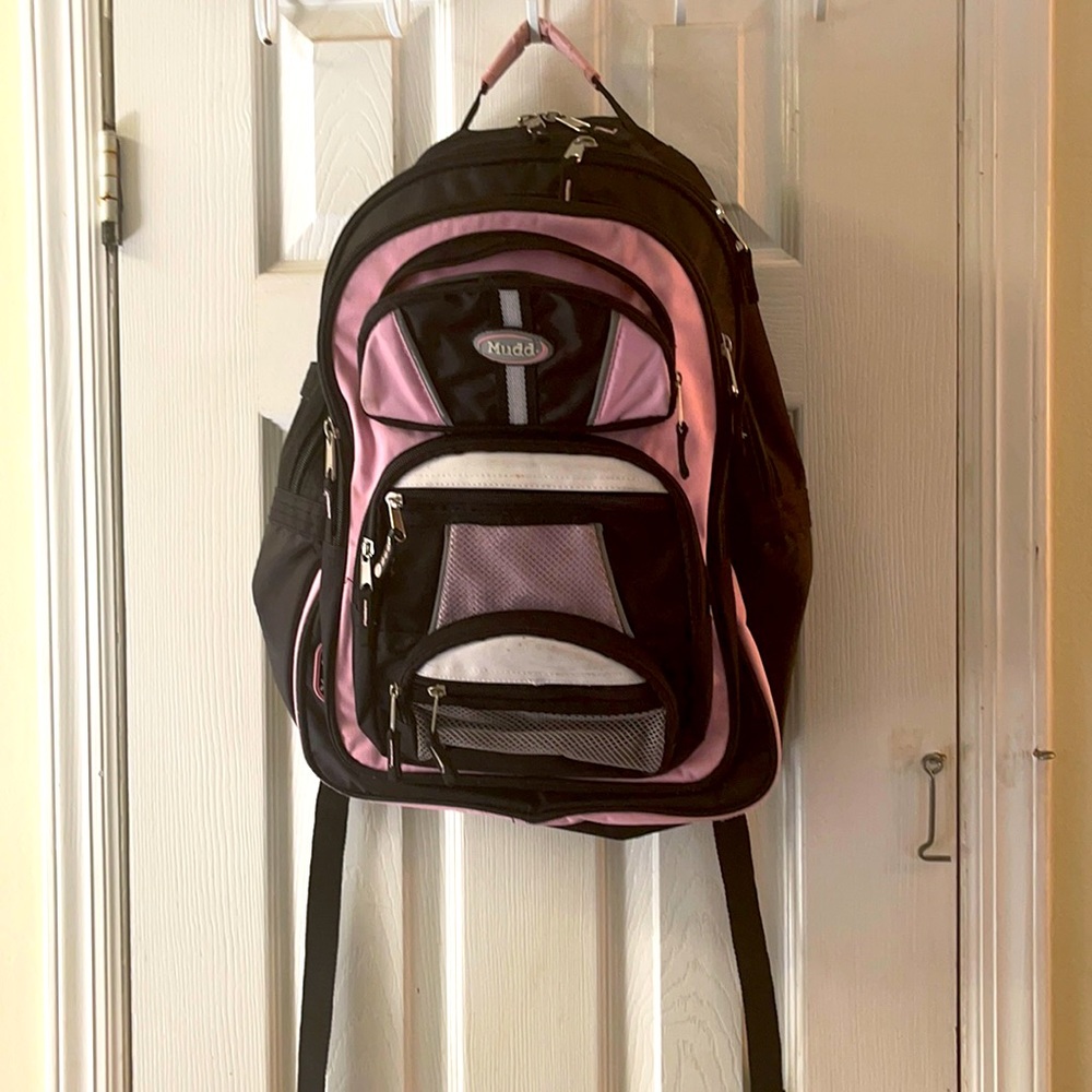 Pink Mudd backpack.
